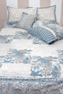 20s Cotton Bed Cover in Block Print